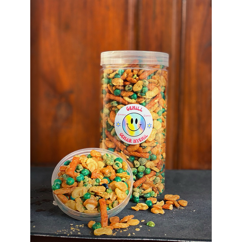 

Koro Mix Gemill Camilan Toples 1000Ml