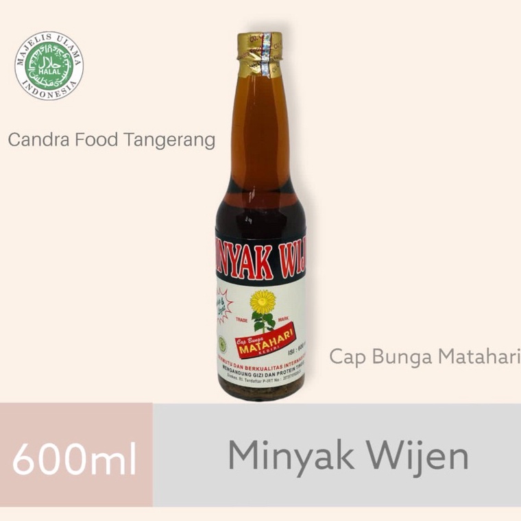 

BEST SELLER Minyak Wijen Halal Cap Bunga Matahari Ukuran 6ML