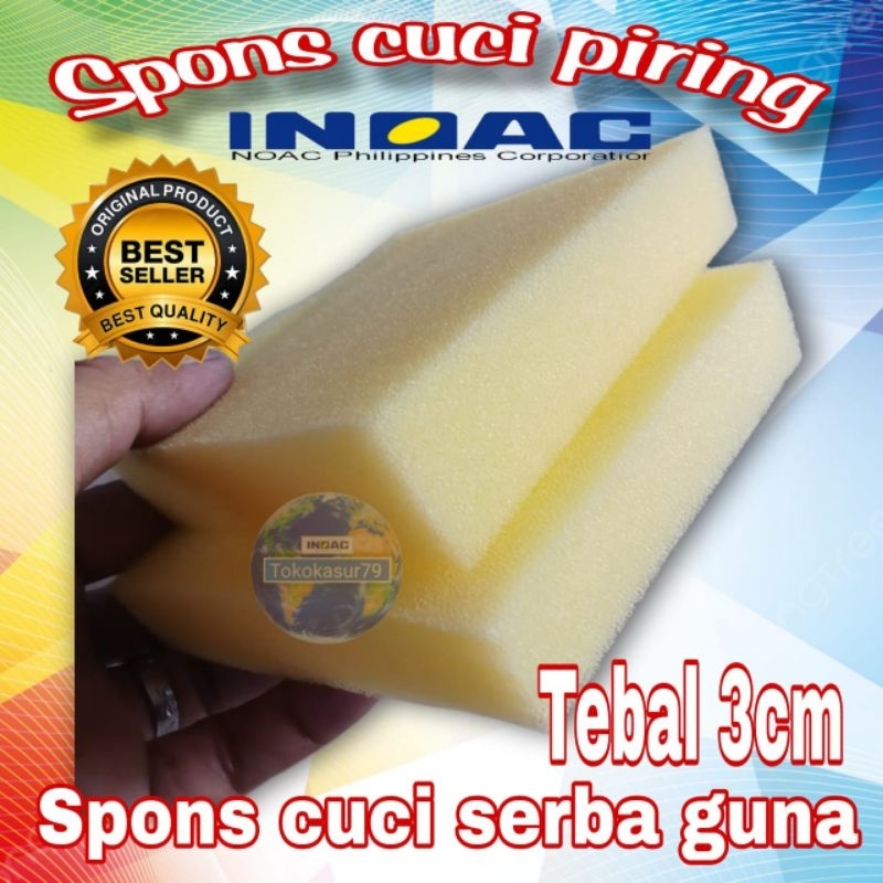 spon cuci piring.spon busa inoac.spons cuci