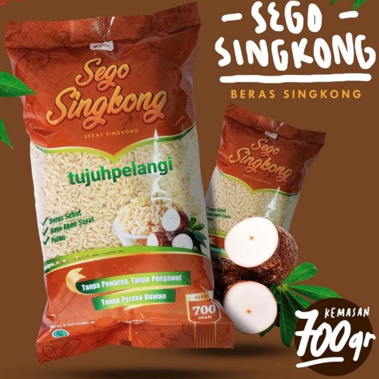 

Cuci gudang SEGO SINGKONG NASI SINGKONG BERAS SINGKONG 7 Gram
