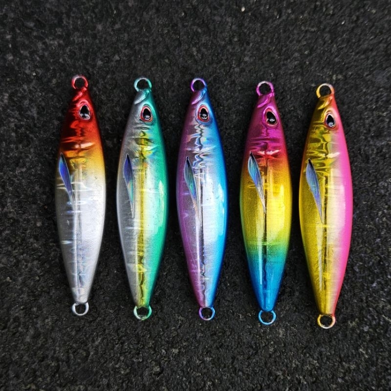 [COD] JIG 30 40 Gram Copy koika Non GID Lengkap Kail Assist Hook Iseama metal jig 30gram 40gram micr