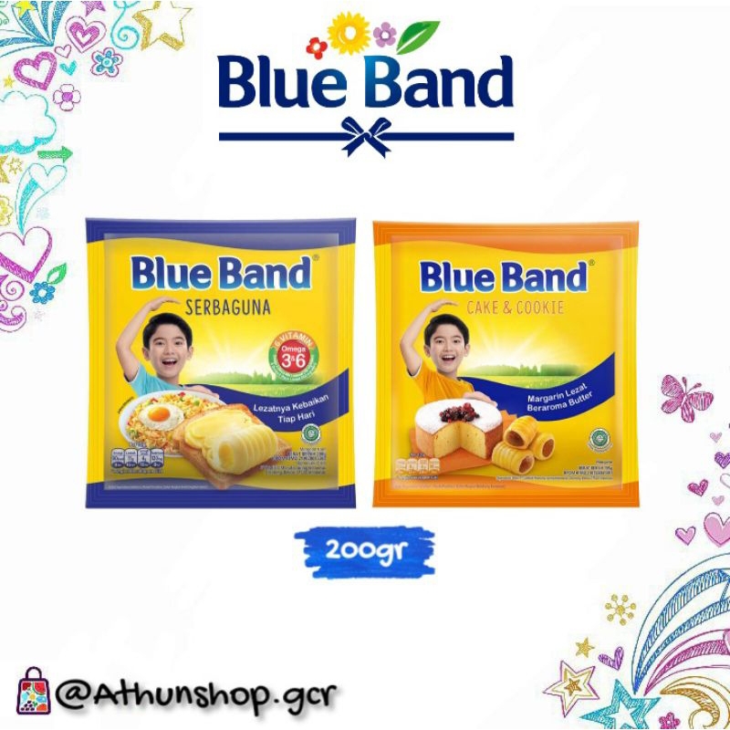 

Blue Band Margarin Kemasan 200gr All Varian