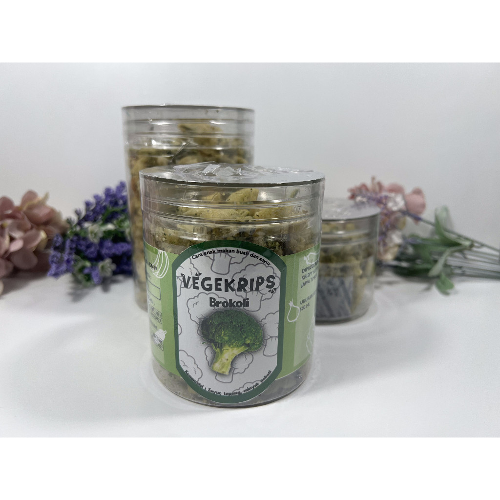 

Vegekrips Keripik Brokoli 500 mL