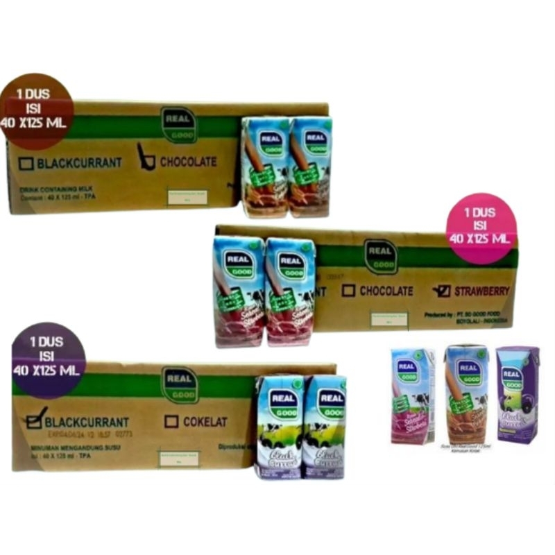 

Susu Real Good Uht Kemasan Kotak 1Dus isi 40 Pcs