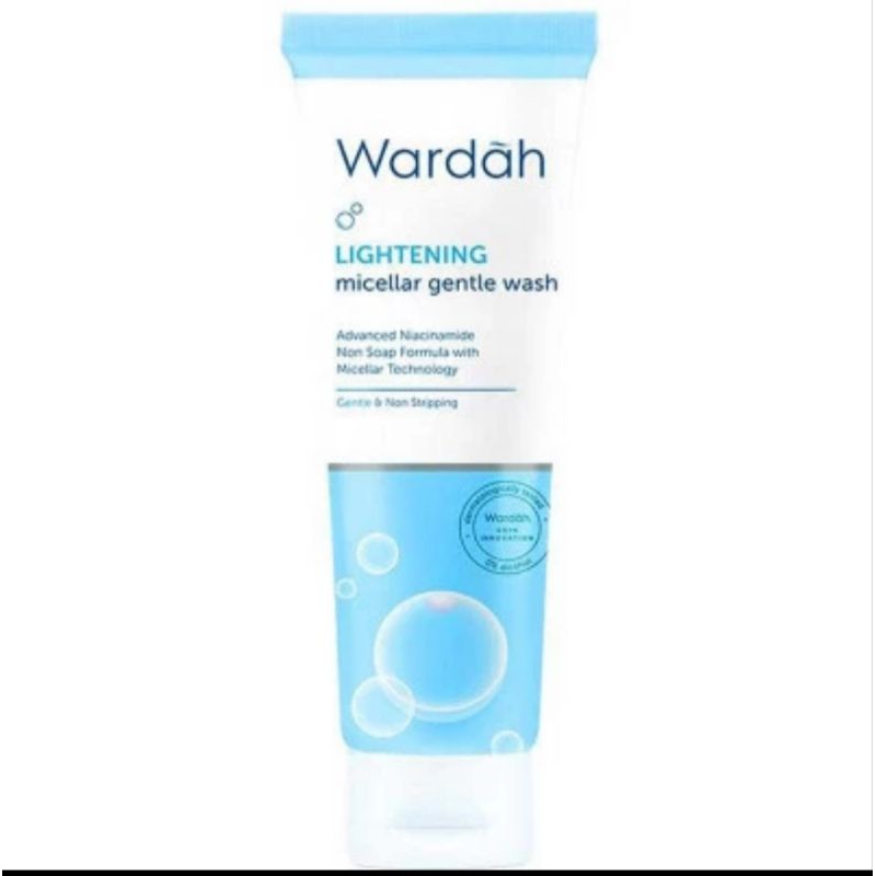 Sabun cuci muka Wardah Lightening Gentle Wash original 🩷