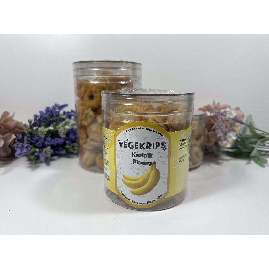 

Vegekrips Keripik Pisang Manis 500 mL