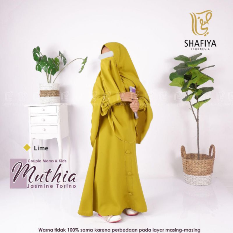 Set Gamis Anak Syar'i/Gamis Anak Syar'i/Gamis Khimar cadar/Gamis lebaran/Gamis Kids