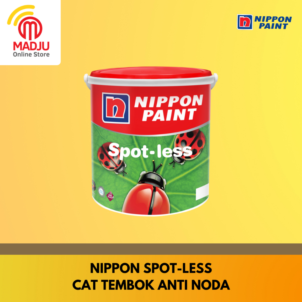 Nippon Paint Spotless - Cat Tembok Anti Noda / Cat Dinding Interior Premium 2.5 Liter