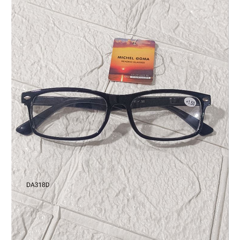 Kacamata Baca Dua Lensa DA318 (Kacamata Plus dibawah)