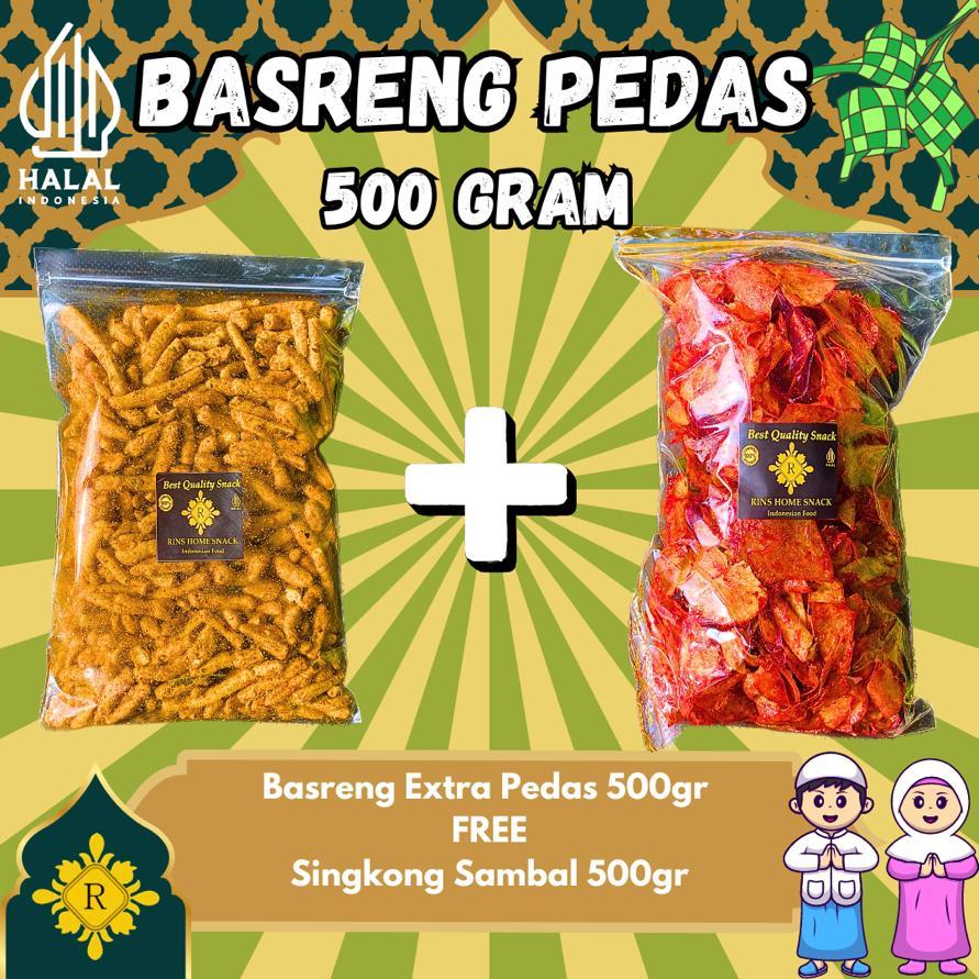 

BELI BASRENG PEDAS 500GR FREE SINGKONG BALADO 500GR (PROMO BUY 1 GET 1 )