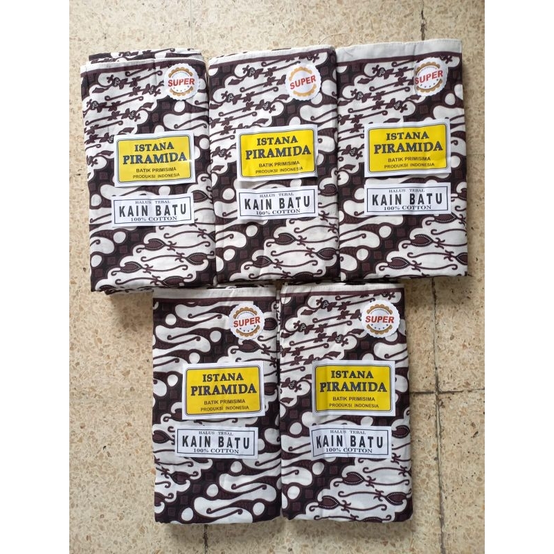 Kain Panjang Putih Corak Parang 2 Motif Pekalongan Jarik Murah Bagus