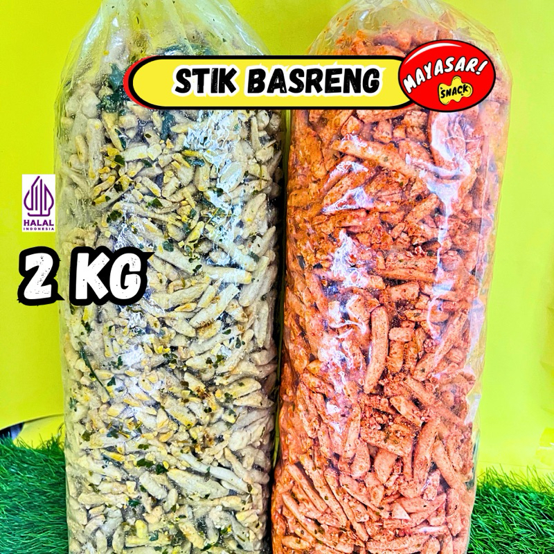 

[BALL] STIK BASRENG BASO GORENG PEDAS ORIGINAL KILOAN 2kg