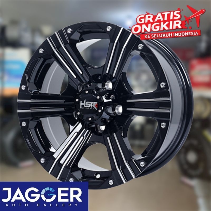 Velg offroad ring 15 hsr wheel tekala r15 pcd 5x114 untuk mobil innova