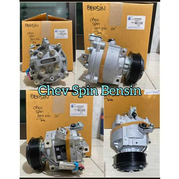 Compressor Kompresor AC Mobil Chevrolet Spin Bensin Asli