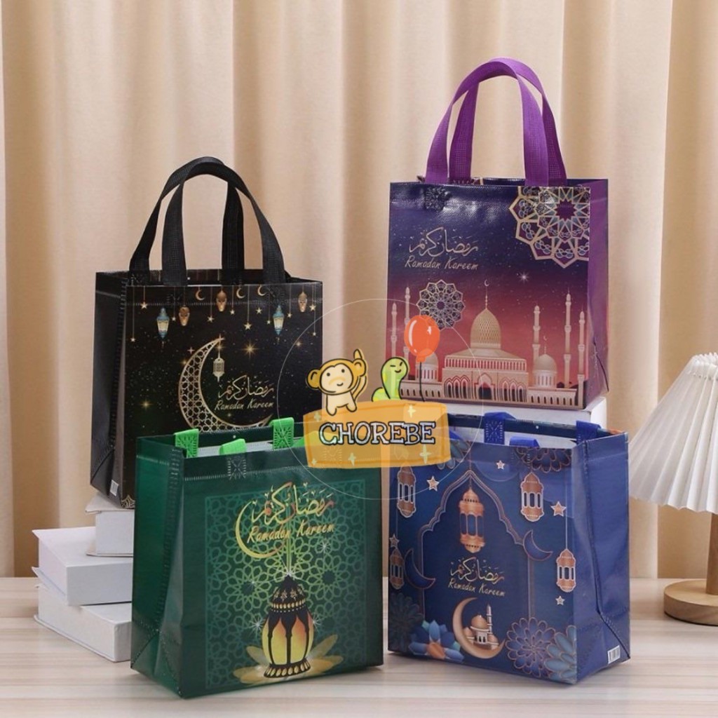 

Goodie Bag Kantong PVC Tas Kado Souvernir Hampers Idul Fitri Ramadhan