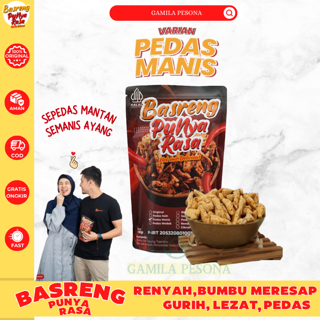 

CEMILAN BASRENG PUNYA RASA PEDAS MANIS DAUN DAUN JERUK PALING ENAK