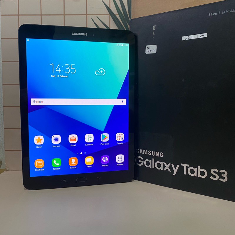 SAMSUNG GALAXY TAB S3 4/32 SECOND FULLSET