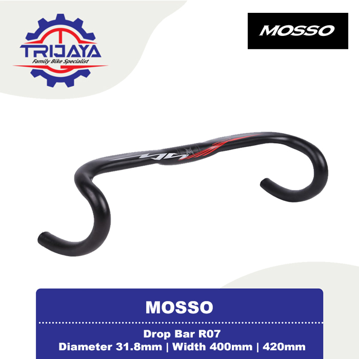 Mosso R07 Handlebar Road Stang Sepeda Balap Drop Bar