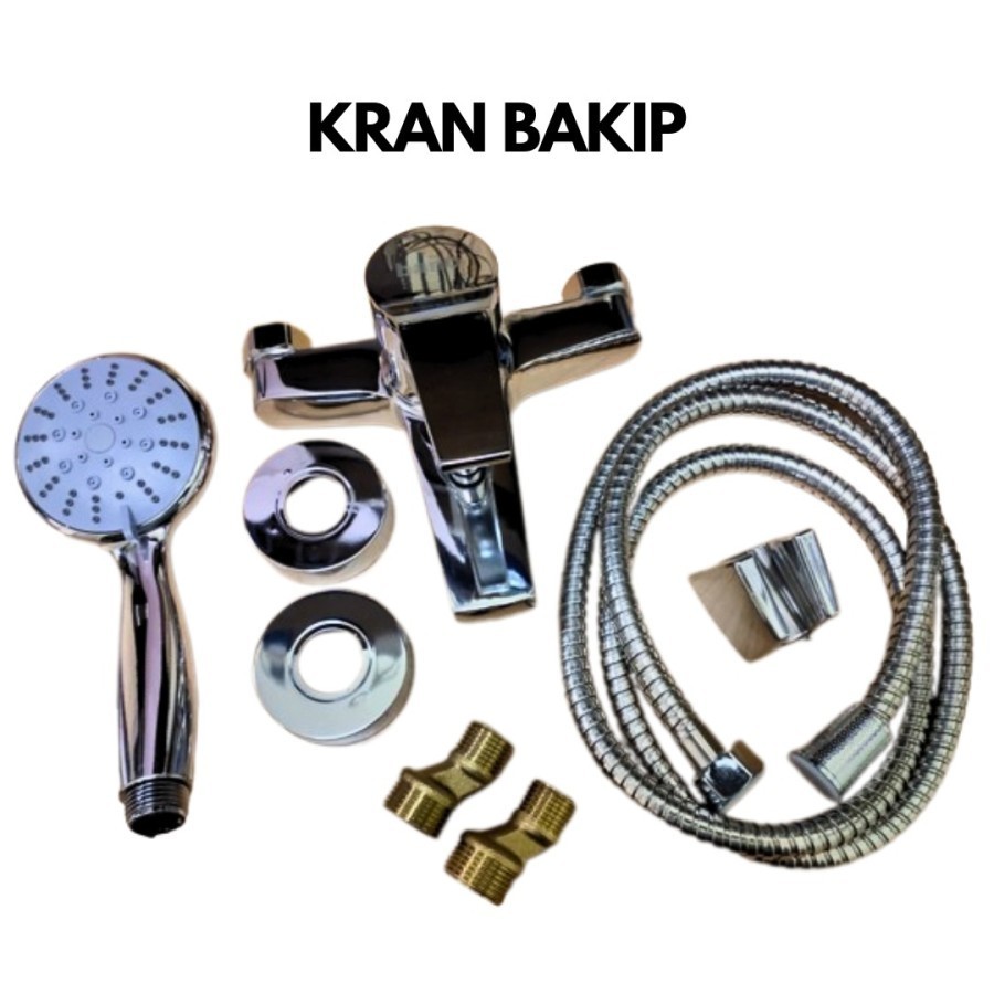 Promo Kran Air Dingin Dan Panas/Kran Bathub Toilet Set/Kran Bakip + Shower Bano/Kran Bathub Toilet