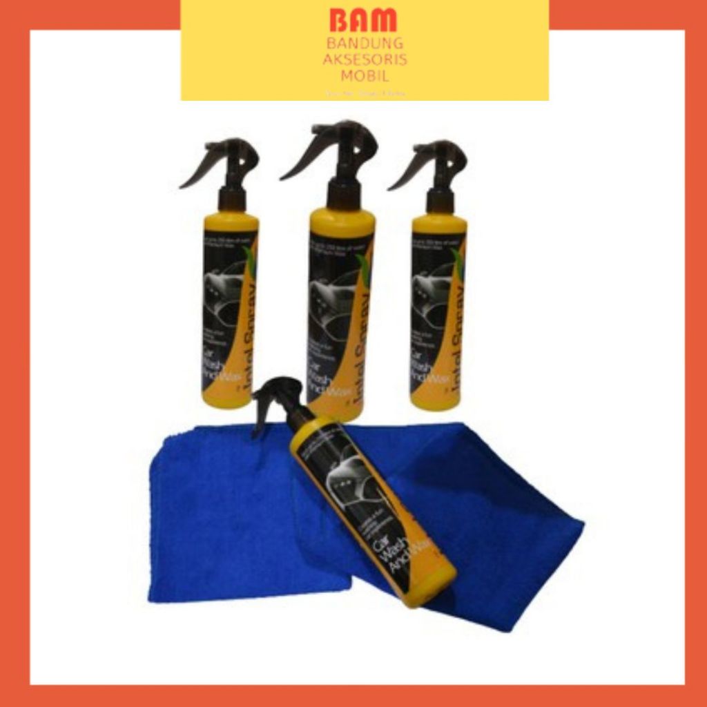 Intel Spray / Cuci Mobil tanpa Air