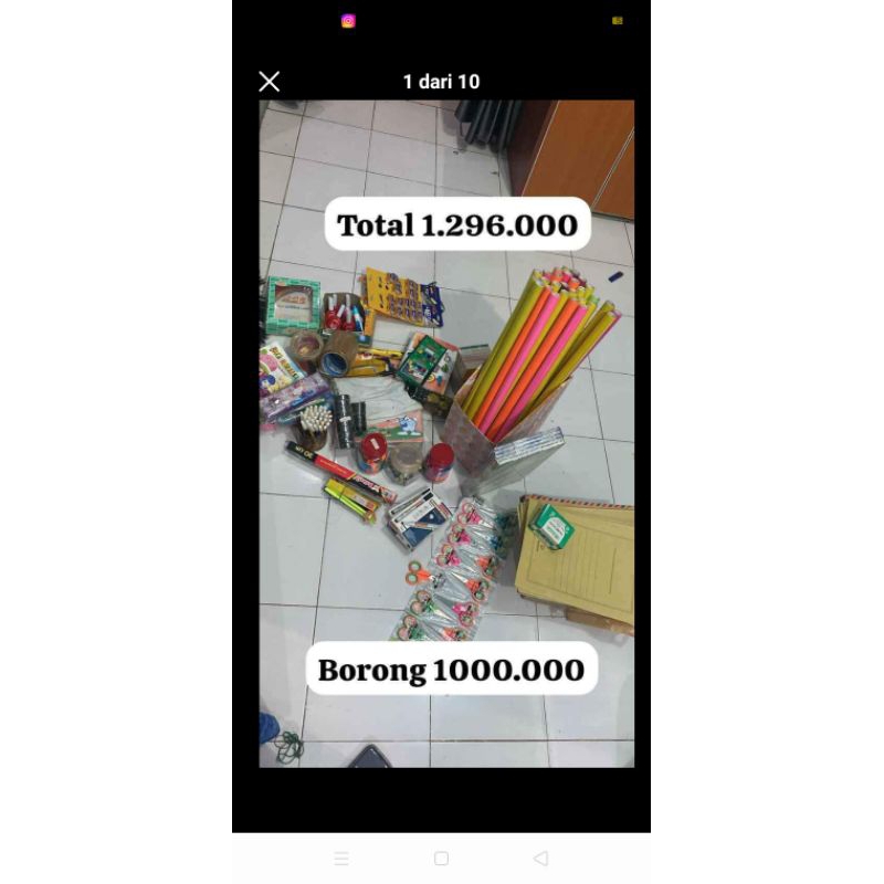 

Barang-barang kebutuhan foto copy