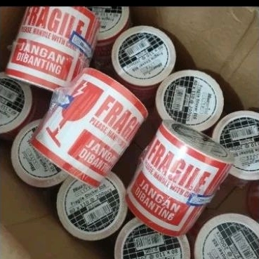 

Label Sticker 505 FRAGILE 80X110 (isi 200pcs stiker Label/Rol) Produk Blueprint Original