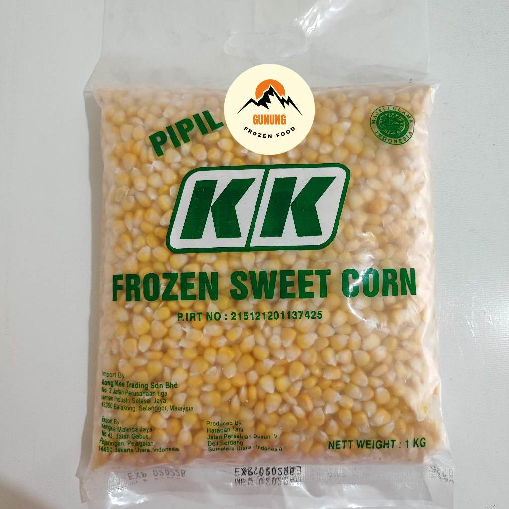 

Jagung Manis Pipil / Frozen Sweet Corn 1kg