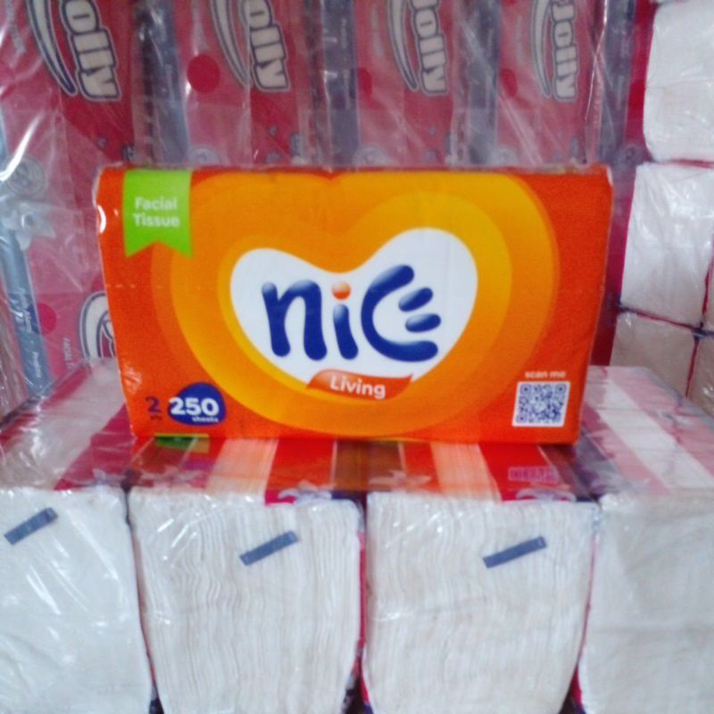 Tisu Nice 250sheets 2ply tisu nice wajah 250sheets