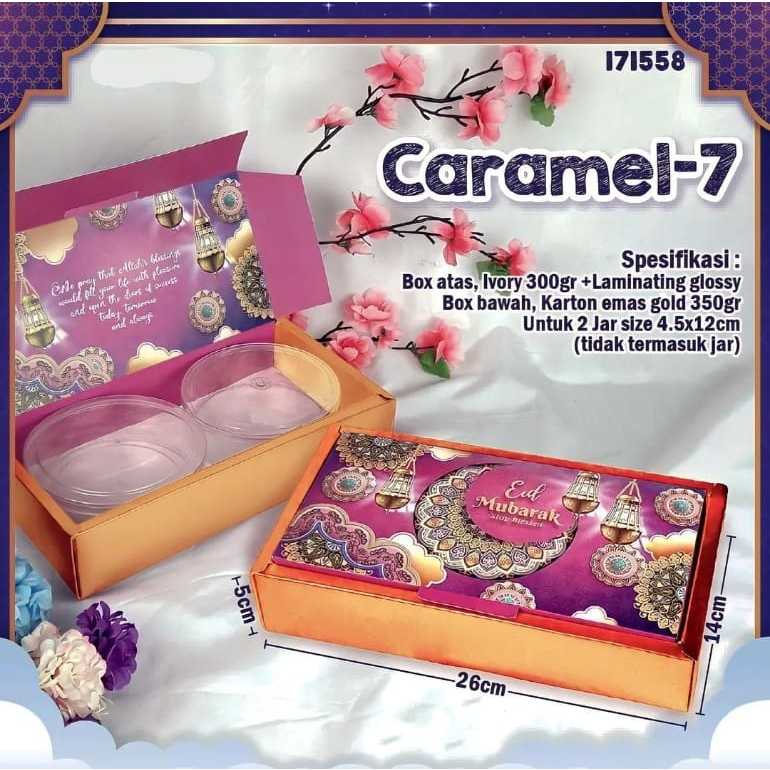 

Box Caramel 7/ Box Hampers Lebaran isi 2