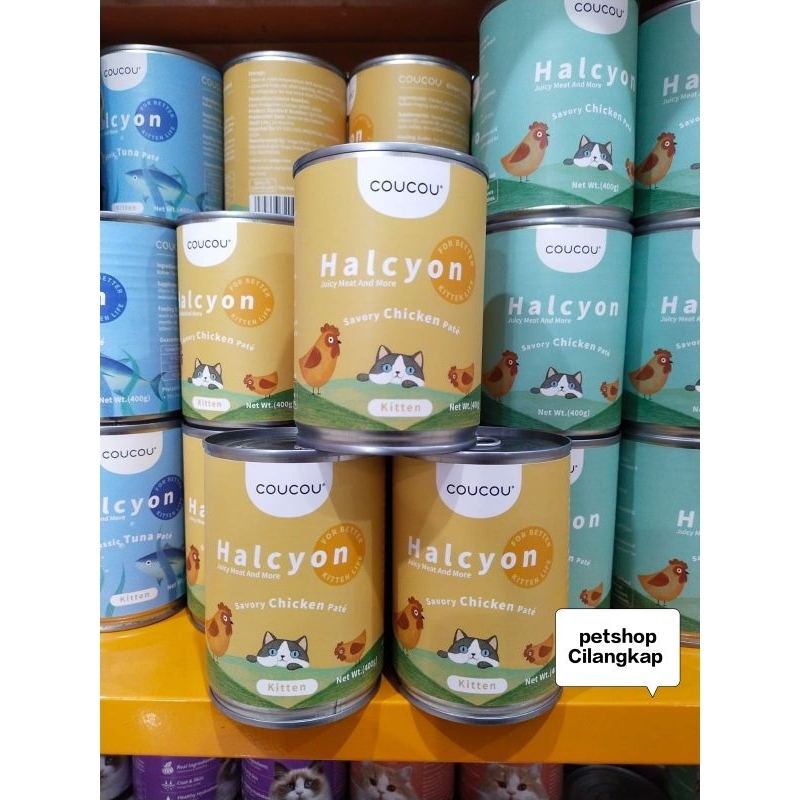 CouCou Makanan Kucing Kitten Chiken 400gr Makanan Kaleng CouCoU Kaleng