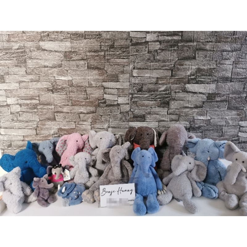 Boneka Gajah Jellycat Elephant Collection 19 April 2025