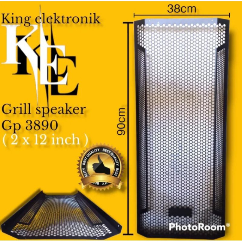 GRILL SPEAKER BESI 2 x 12INCH GP 3890