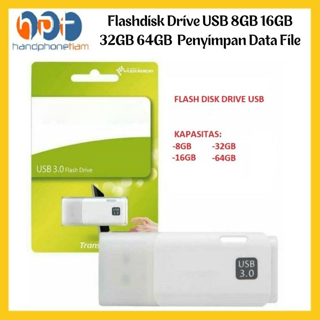 Flashdisk Flash Disk Drive USB 8gb 16gb 32gb 64gb Transmemory Penyimpan Data File