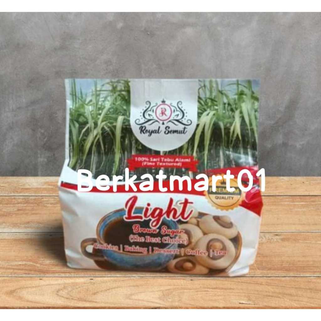 

Light Brown Sugar Royal Semut 500gram