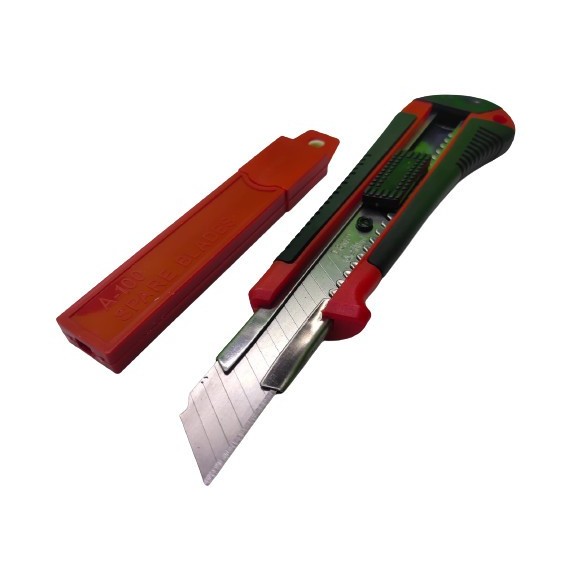 

dds480 Pisau Cutter Besar FRT + Isi Refil Cutter Kater Blade FRT A-100 A100