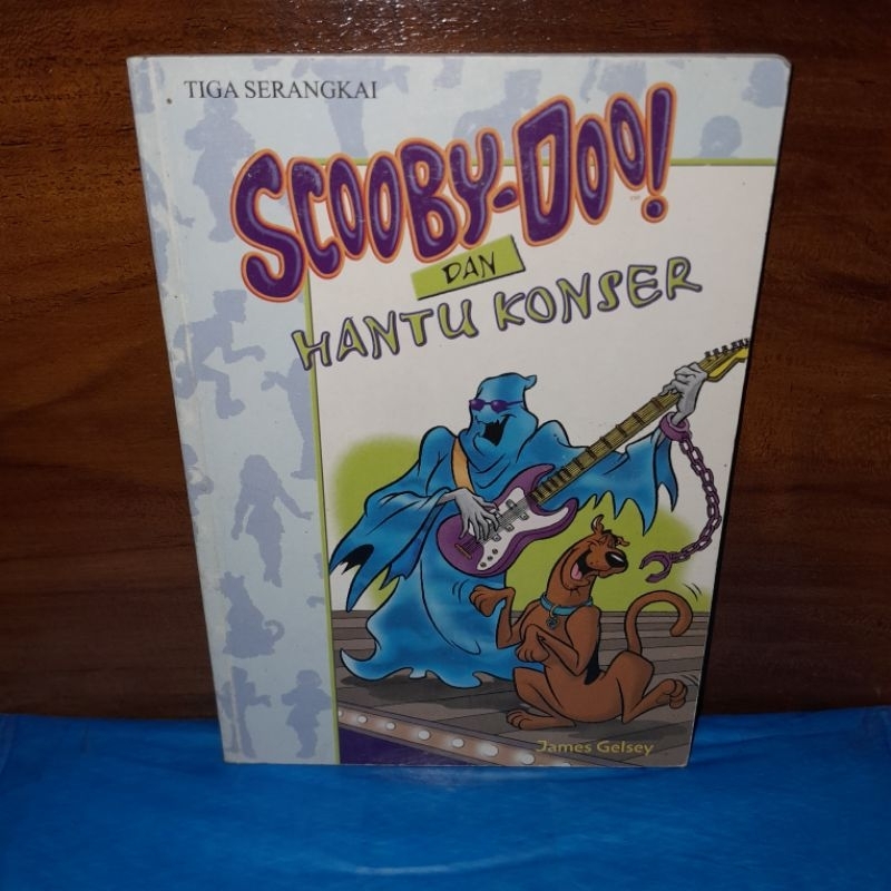 ORIGINAL BEKAS BUKU CERITA MISTERI SCOOBY DOO - SCOOBY DOO DAN HANTU KONSER - BUKU CERITA BERGAMBAR 