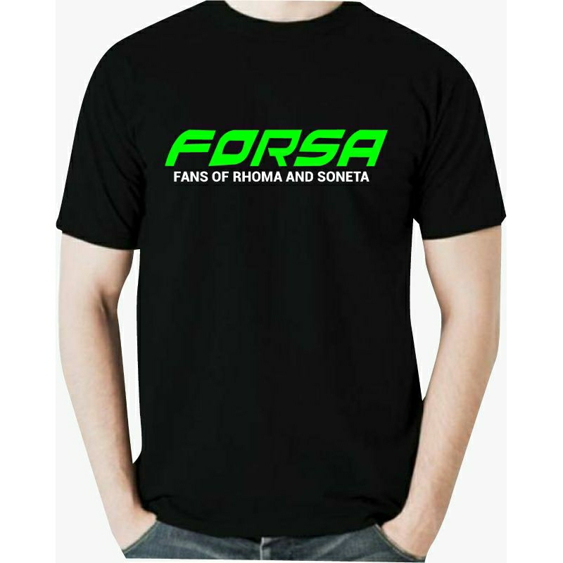 kaos forsa indonesia / kaos forsa fans of rhoma and soneta