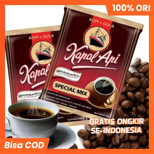 

kopi KAPAL API SPECIAL MIX 1 renceng