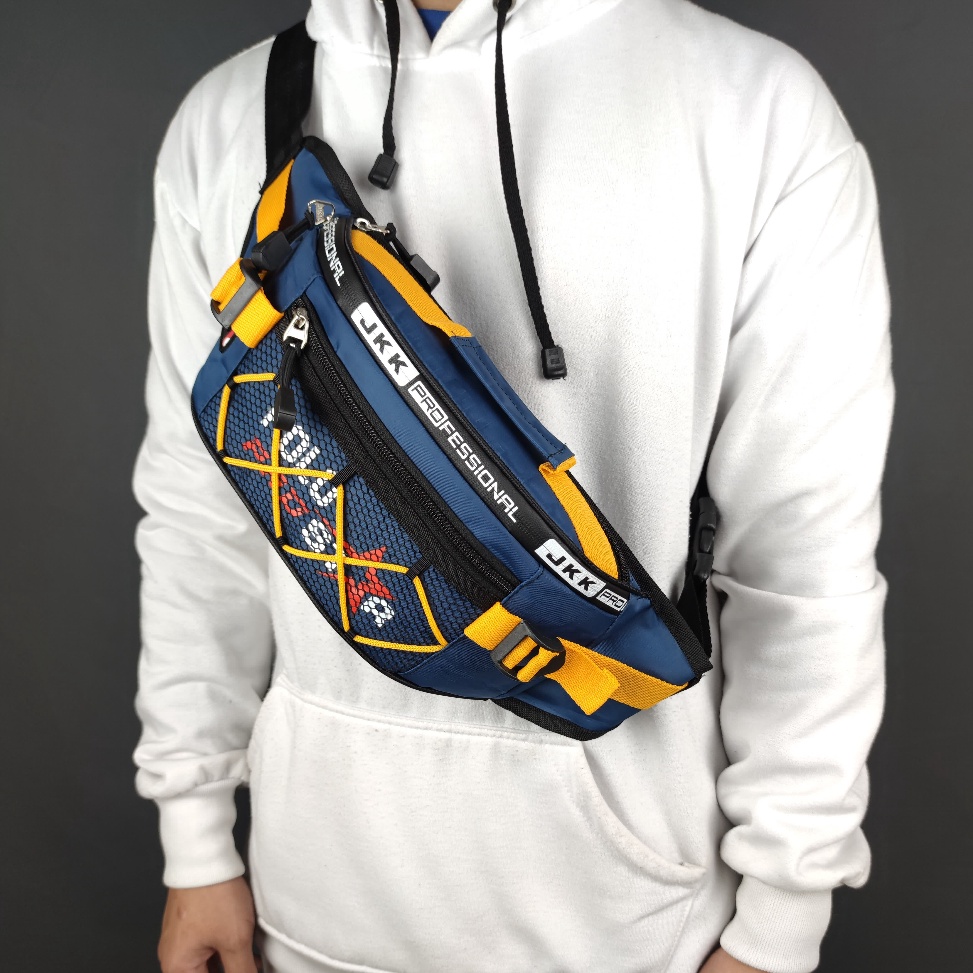 New event Tas Selempang Terbaru Bahan Nilon Parasut Original Polo Prostar Waistbag Pria Tas Pria