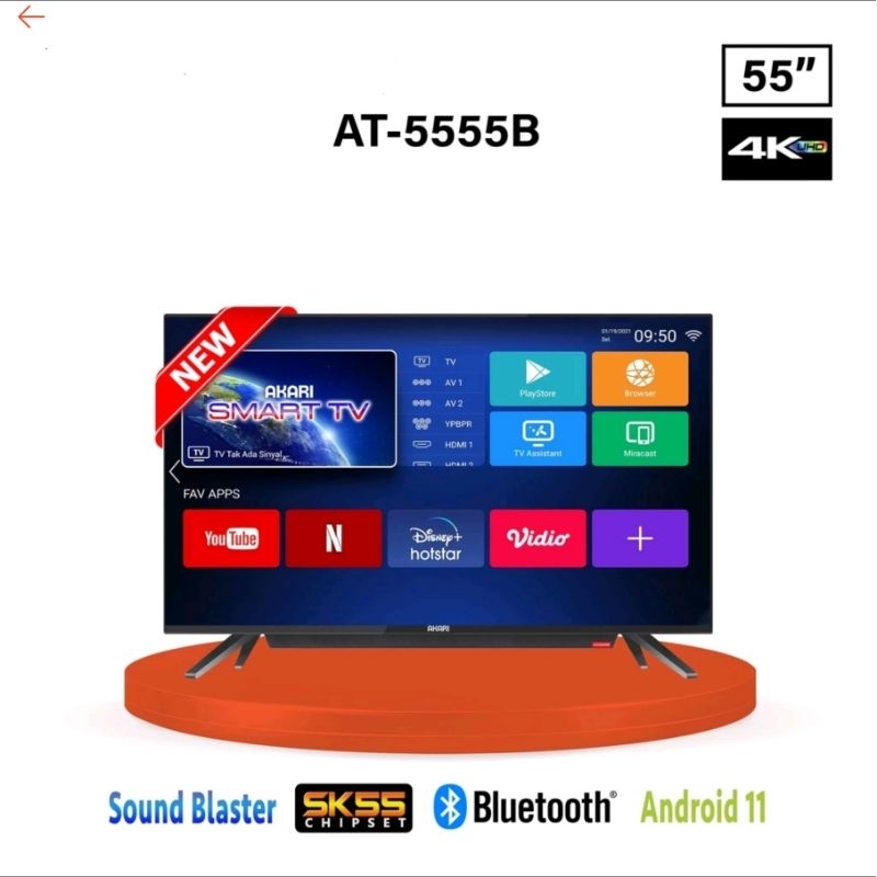AKARI - LED ANDROID AT-5555B TV 55 INCH