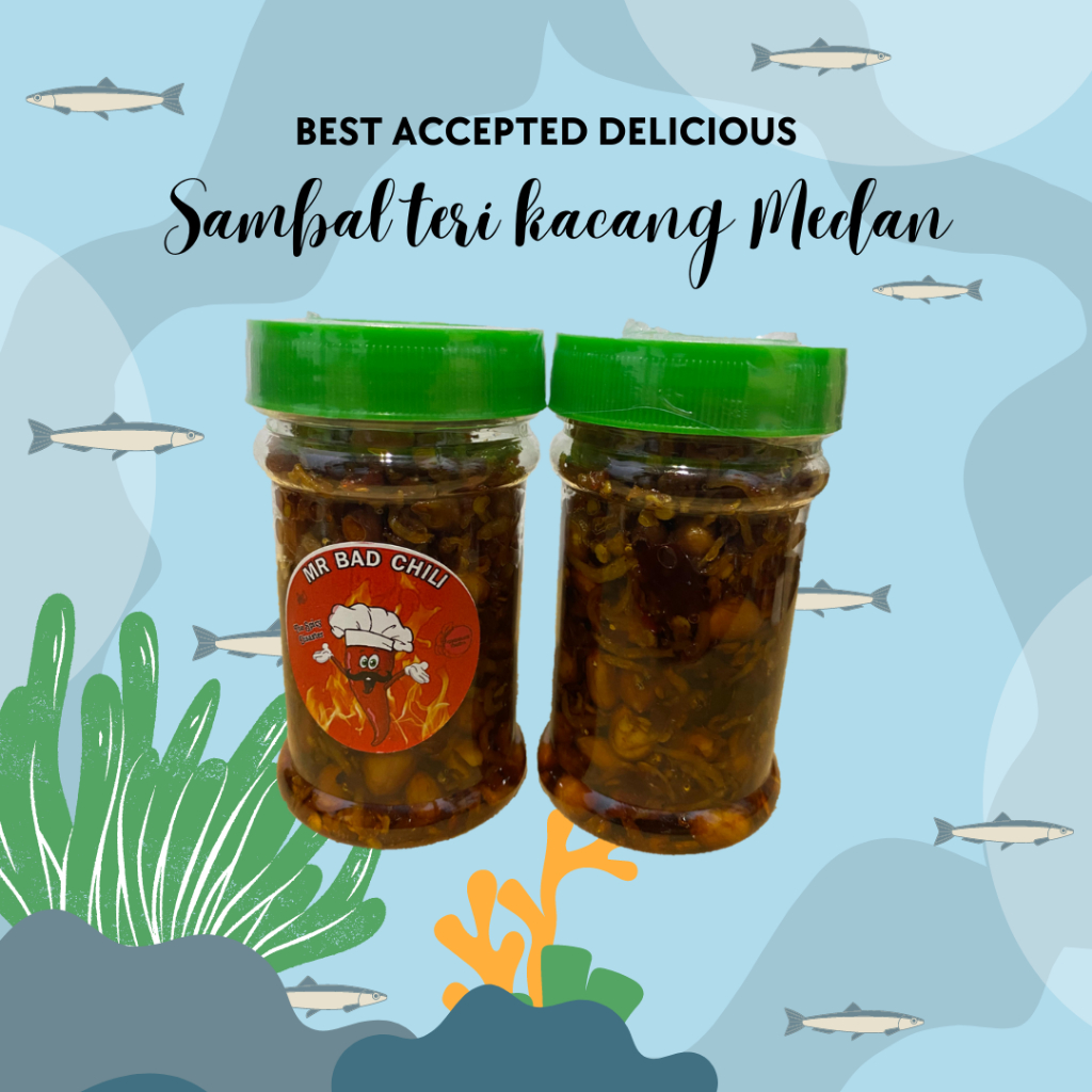

Mr. Bad Chili - Sambal Teri Kacang