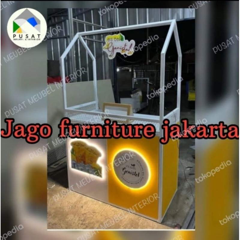 gerobak kopi nice coffe, gerobak kopi kapal api