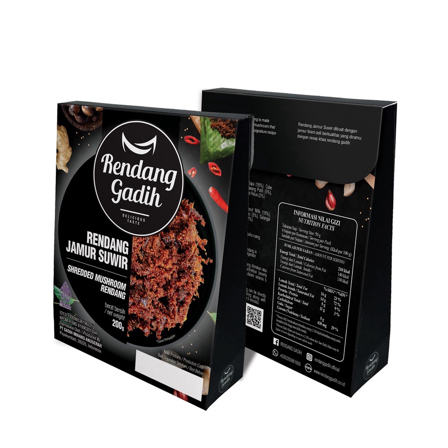 

Terbaru Rendang Jamur Suwir 2 g Rendang Gadih