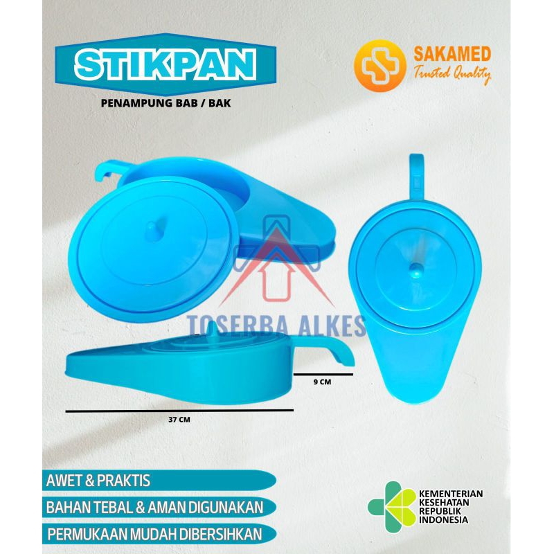 Perlengkapan Medis Stikpan Pispot Sodok BAK BAB Ukuran Besar Cocok Untuk Anak Dan Dewasa Terlengkap 