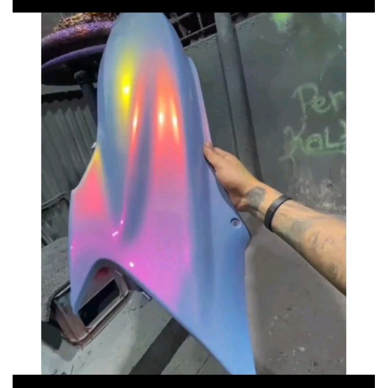 CAT BUNGLON 100 MILI DASAR ABU ABU GELAP