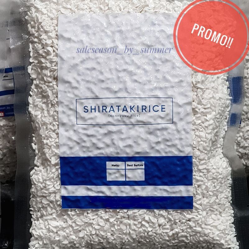 

Shirataki Rice | BETA Beras Shirataki | Konnyaku Rice Diet Keto