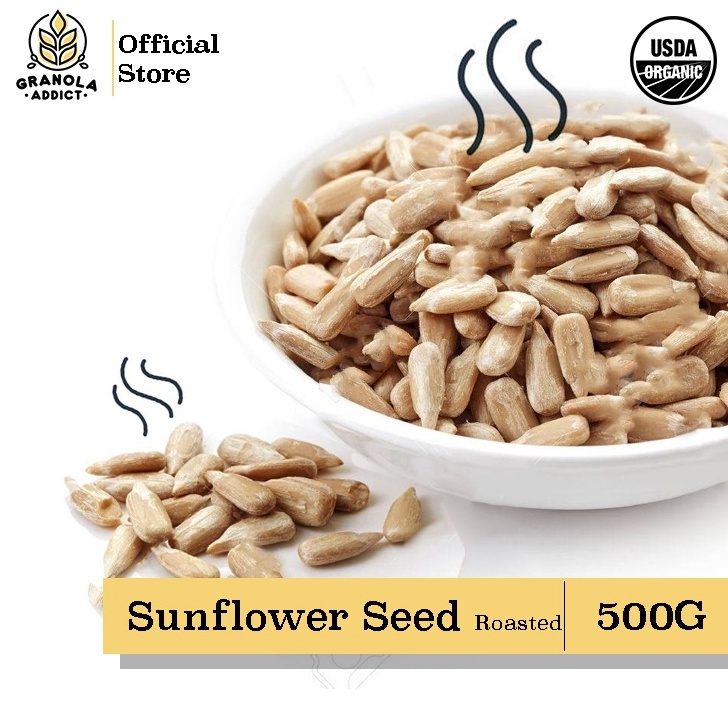 

FLASH SALE Granola Addict Roasted Sunflower Seed Kuaci Kupas Panggang 5G
