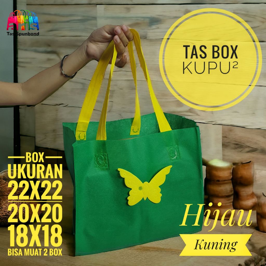 

Tas Spunbond Box Variasi Kupu-Kupu (Lusin)
