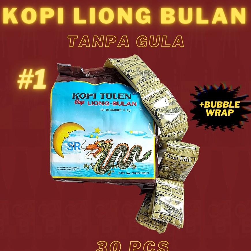 

READY STOK LIONG Kopi Liong Tanpa Gula 3 pcs Ukuran Kecil