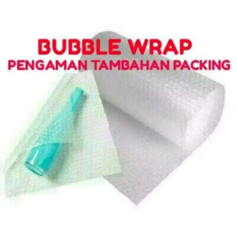 

bubble wrap tambahan berlapis / dijual hanya untuk tambahan packing